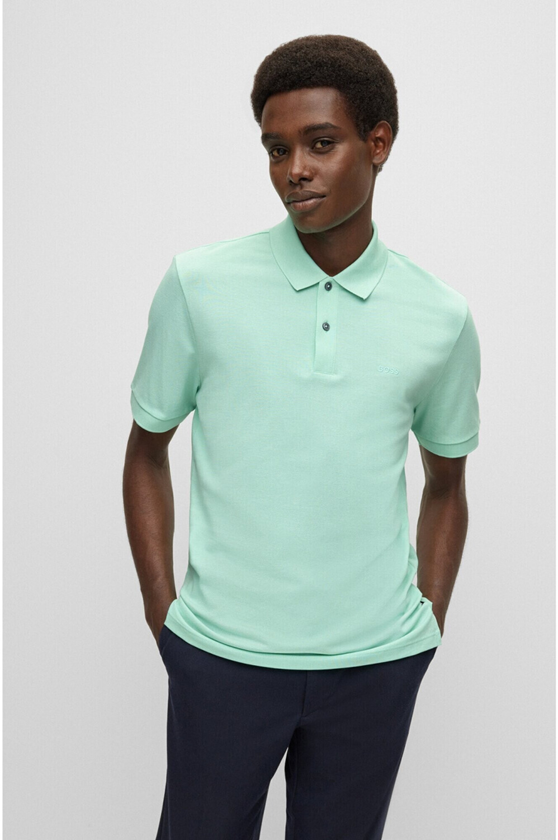 Polo Pallas 338 - CAMISA POLO EM ALGODÃO ORGÂNICO COM LOGO BORDADO